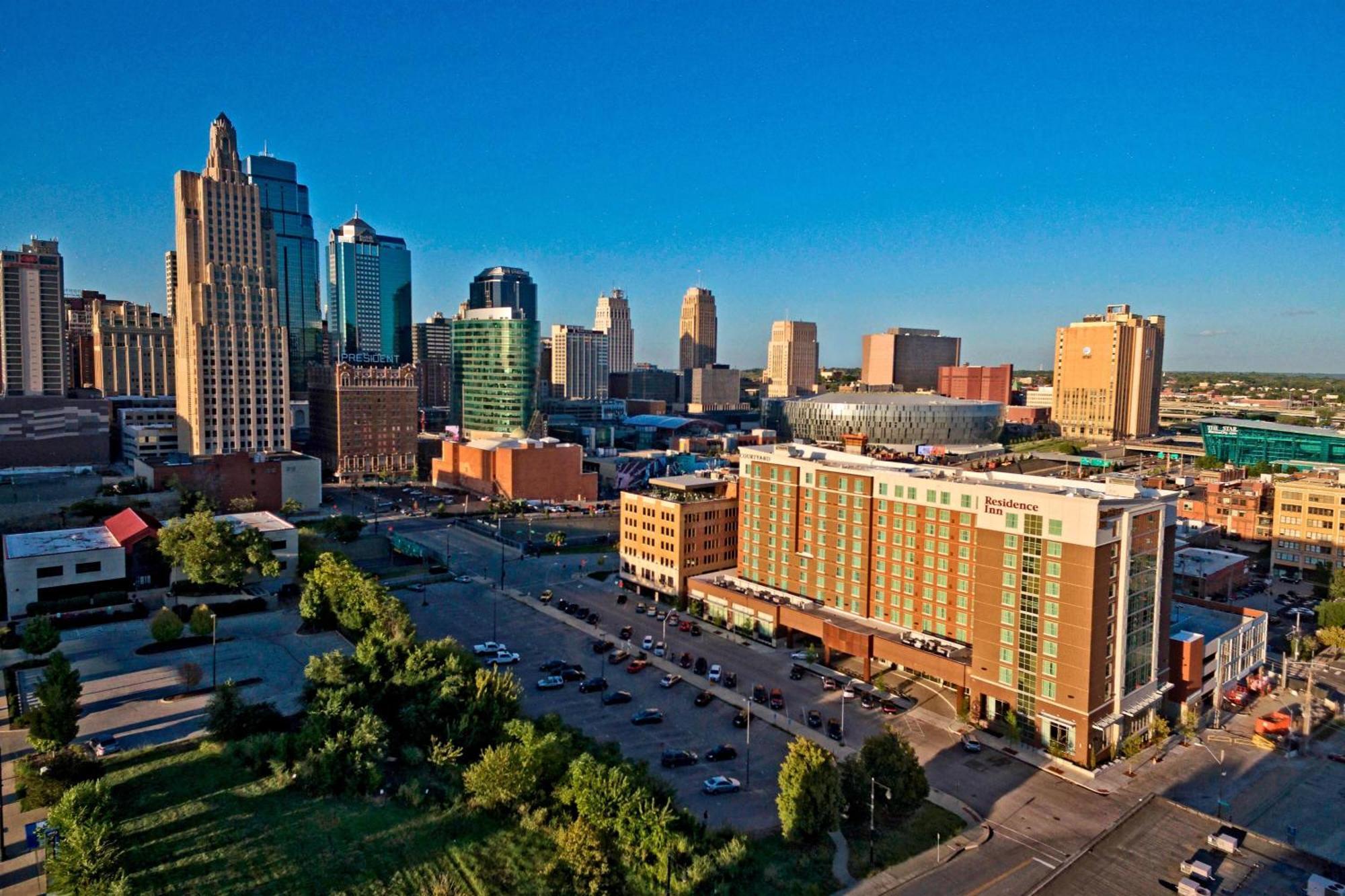 Residence Inn By Marriott Kansas City Downtown/Convention Center Zewnętrze zdjęcie